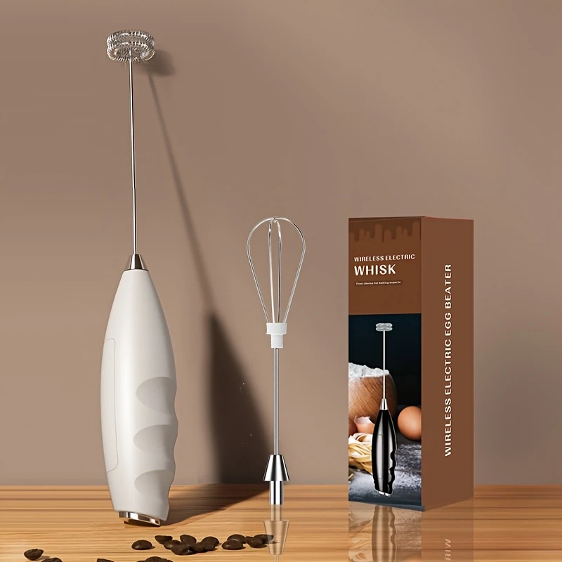 Ansei Dual-Head Cordless Electric Frother & Whisk thumbnail 7
