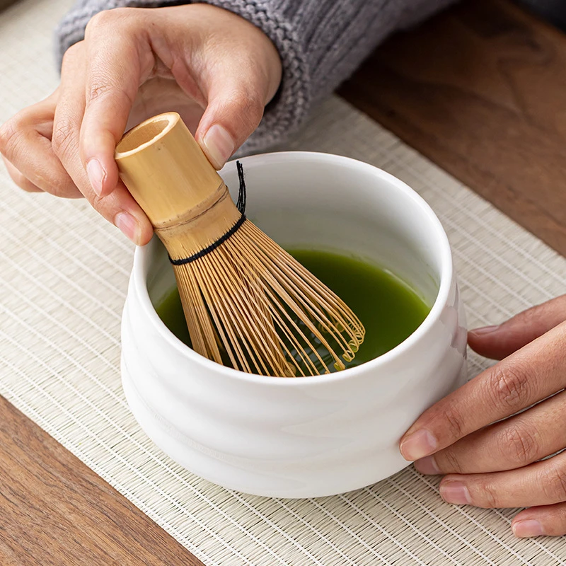 Ansei Ceremonial Matcha Starter Kit (50g Matcha + 5-Piece Whisk Set) thumbnail 4